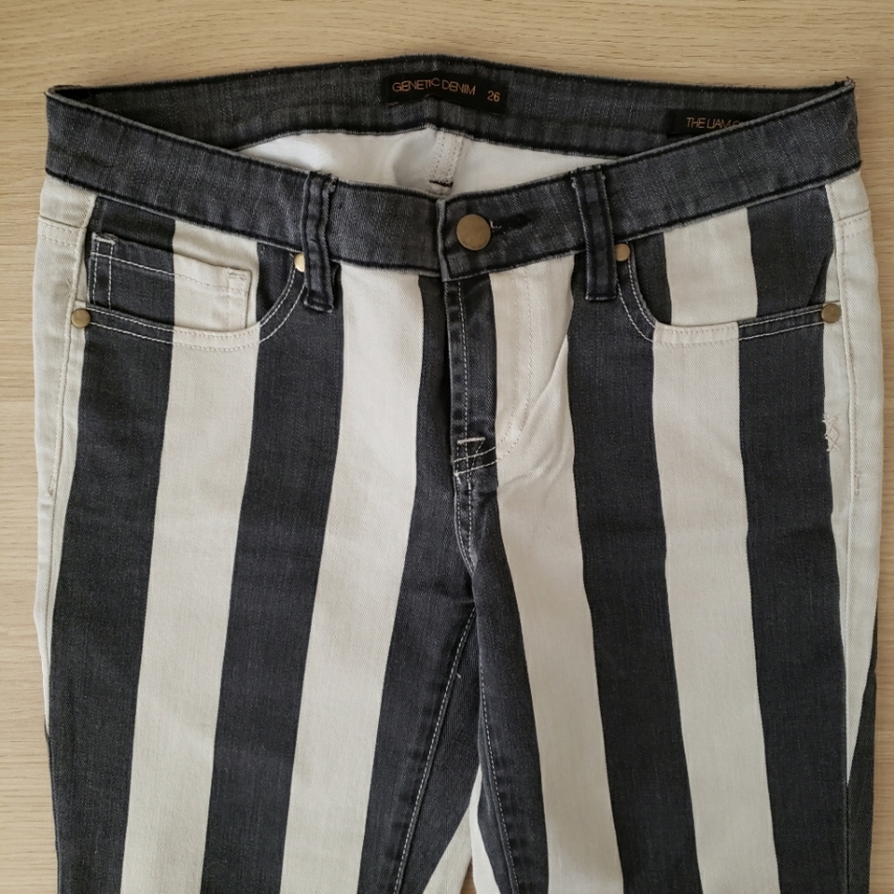 Genetic Denim stripe jeans 26